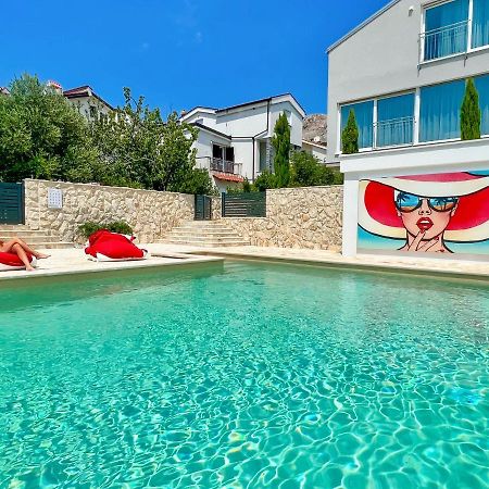 Apartment Baska Mit Poolarea - Krk, Kroatien 외부 사진